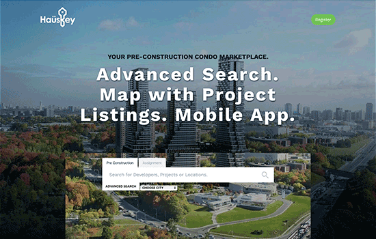 Hauskey Landing Page